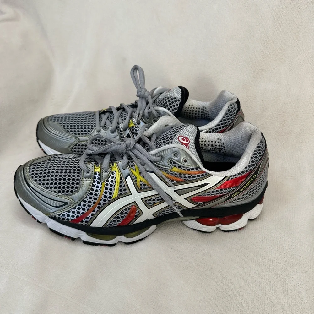 Asics Gel Nimbus 13 Mens Shoes Size 11.5 T142N - Picture 2 of 9